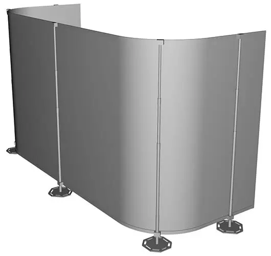 Messewand "Fabric System"