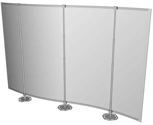 Messewand "Fabric System"