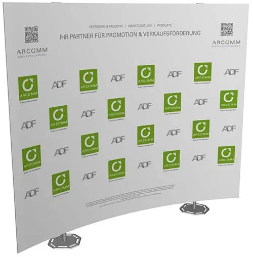 Messewand "Fabric System" (Messewaende)
