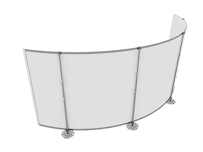 Messewand "Fabric System"
