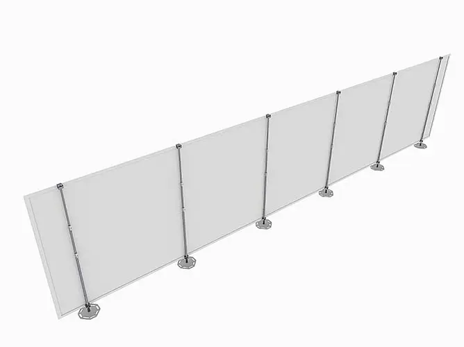 Messewand "Fabric System"