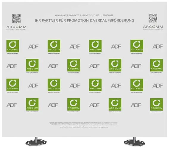 Messewand "Fabric System"