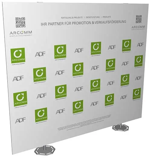 Messewand "Fabric System" (Messewaende)
