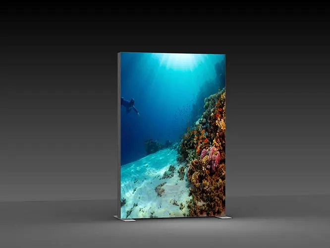 Leuchtdisplays "BigFrame Lightbox" inkl.Druck (Leuchtdisplays)