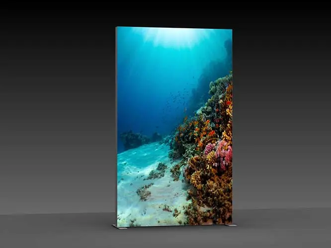 LED-Messewand "BigFrame Lightbox" inkl.Druck (LEDWaende)