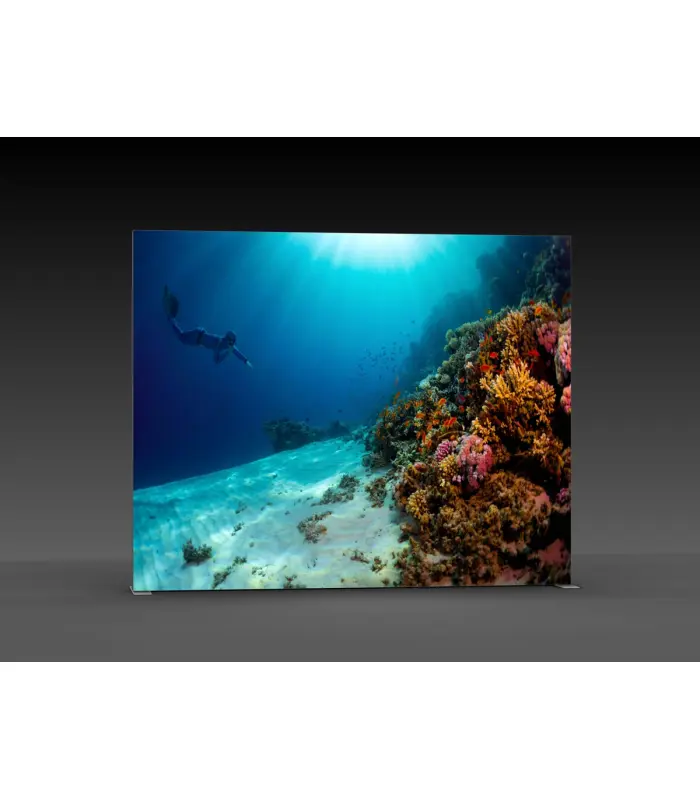 Messewand "BigFrame Lightbox" inkl.Druck