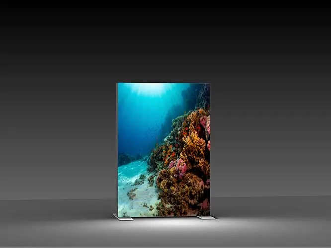 Leuchtdisplays "BigFrame Lightbox" inkl.Druck (Leuchtdisplays)
