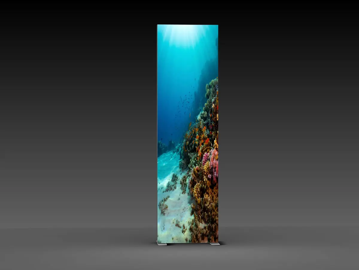 Leuchtdisplays "BigFrame Lightbox" inkl.Druck