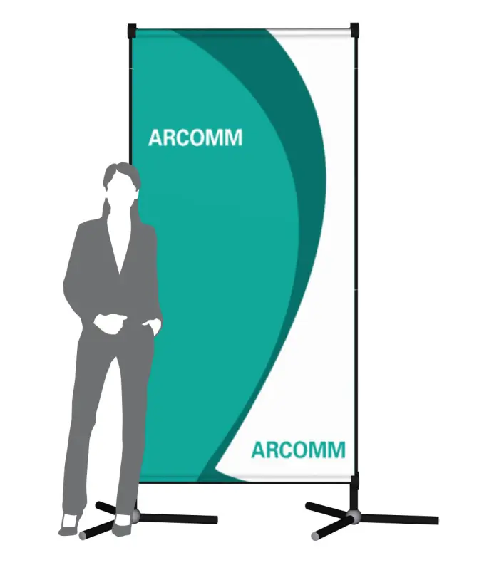 Bannerdisplay-Wandsystem "Stage"