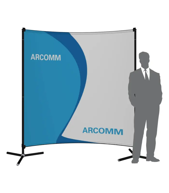 Bannerdisplay-Wand "Stage"