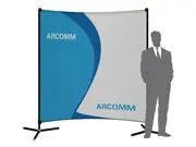 .(hohe Banner-Wand "StageXXL"