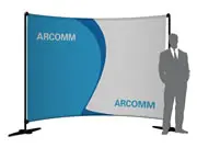 .(hohe Banner-Wand "StageXXL"