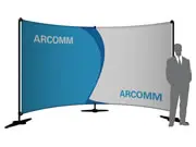 .(hohe Banner-Wand "StageXXL"