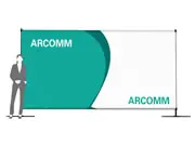 (hohe Banner-Wand "StageXXL")