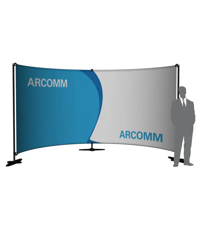 Bannerdisplay-Wand "Stage"