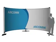 .(hohe Banner-Wand "StageXXL"