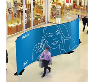 Details zu Bannerdisplay-Wand "Stage"