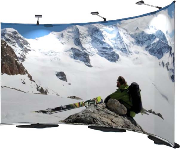 hohe Banner-Wand "StageXXL"