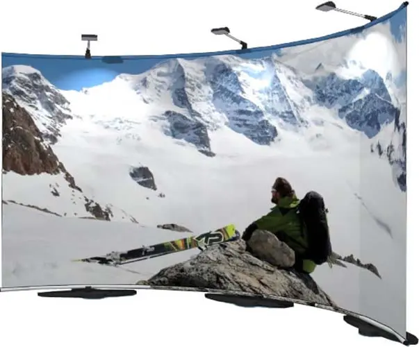 hohe Banner-Wand "StageXXL"