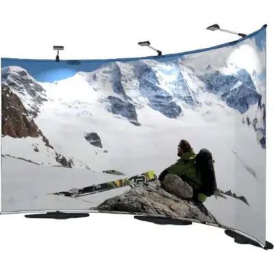 Bannerdisplay-Wand "Stage"