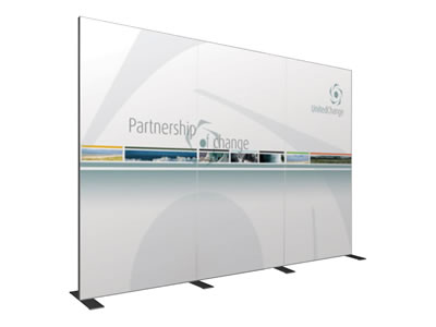 Messewand "Vector" inkl. Bedruckung (Messewaende)