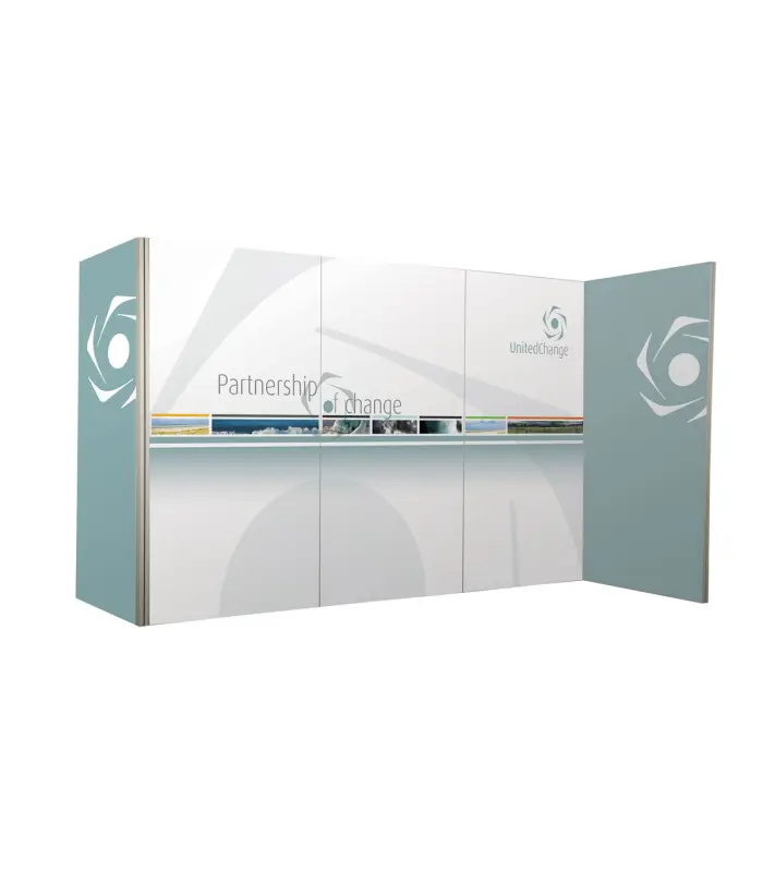 Messewand "Vector" inkl. Bedruckung