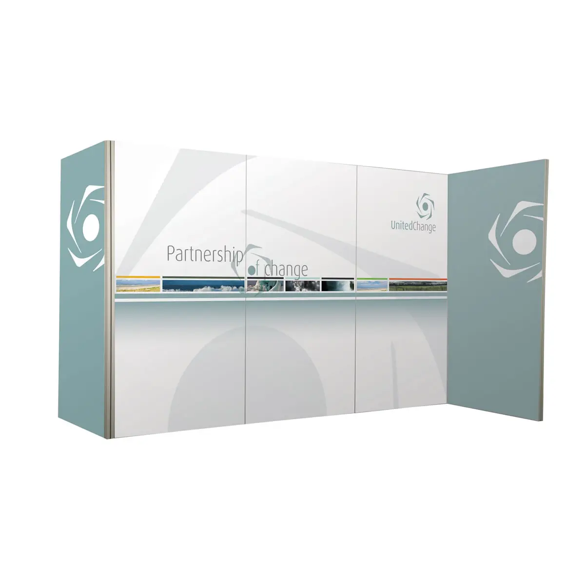 Messewand "Vector" inkl. Bedruckung