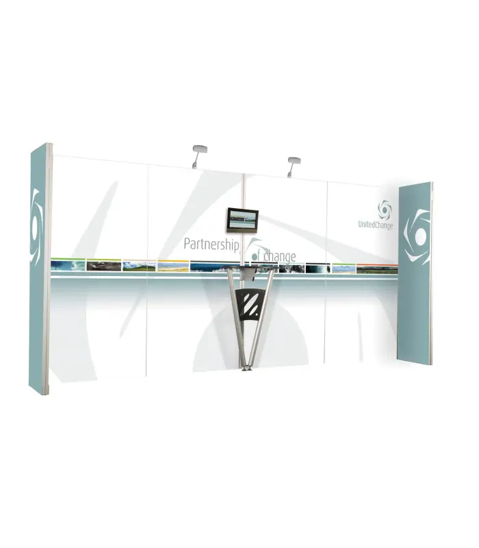 Messewand "VectorStand" inkl. Bedruckung