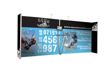 Messewand "VectorStand" inkl. Bedruckung