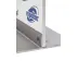 Plattenhalter "Panel Base DESIGN"   - Detailansicht Plattenhalter Panel Base DESIGN mit eingespannter Leichtschaumplatte. (Plattenhaltersysteme) 