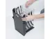 Prospektständer "Realzip Black"  (Prospektstaender) 