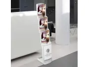| (Prospektständer "Real Bianco Lounge" 3xA4)