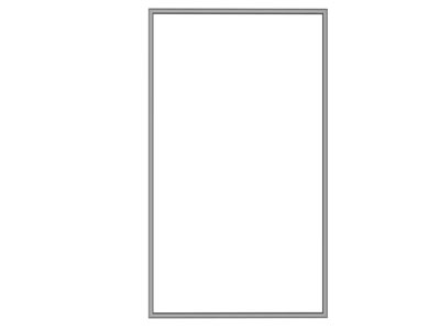Messewand Vector Lite Rahmen 1450 breit gerade (Zubehoer)