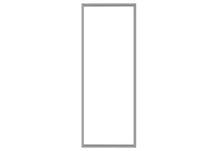 Messewand Vector Lite Rahmen 950 breit gerade (Zubehoer)