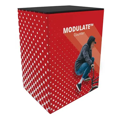 Messetheke "Modulate Rechteck" (Theken und Counter)