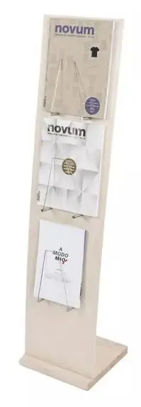 Bodenaufsteller "Velo Wood"