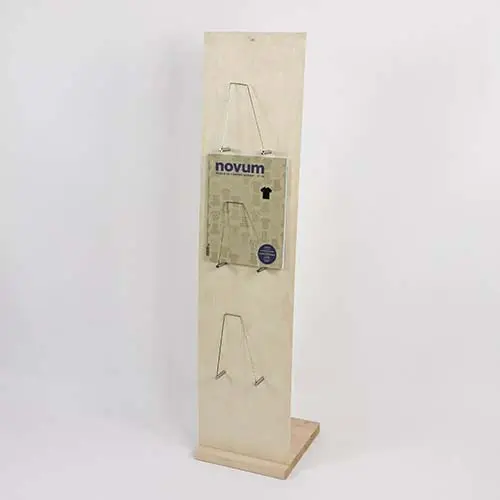 Bodenaufsteller "Velo Wood"