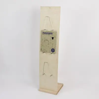 Bodenaufsteller "Velo Wood"