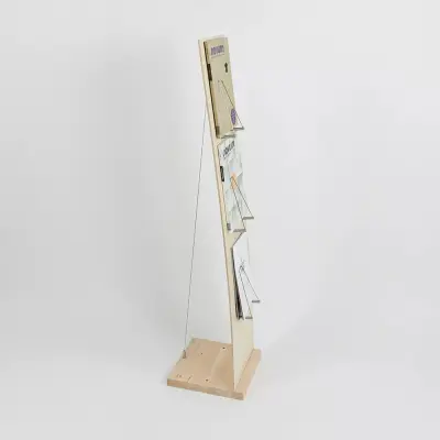 Bodenaufsteller "Velo Wood"