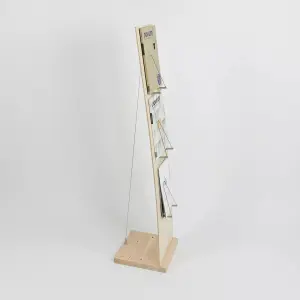 Bodenaufsteller "Velo Wood"