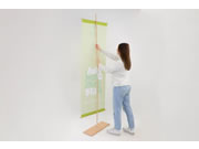 (Holzbanner "Wood Craft" inkl. Bannerdruck)