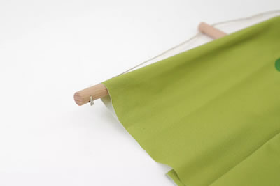 Holzbanner "Wood Craft" inkl. Bannerdruck