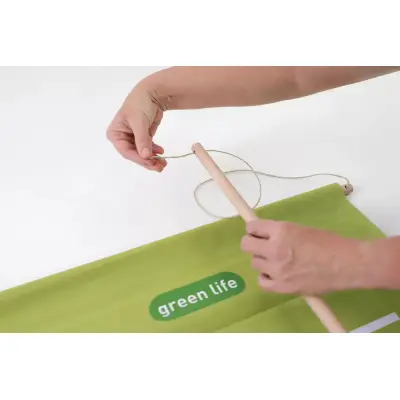 Holzbanner "Wood Craft" inkl. Druck