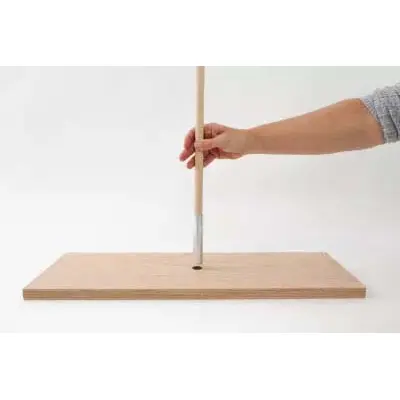 Holzbanner "Wood Craft" inkl. Druck