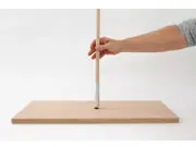 (Holzbanner "Wood Craft" inkl. Druck)
