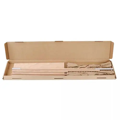 Holzbanner "Wood Craft" inkl. Druck