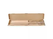 (Holzbanner "Wood Craft" inkl. Druck)