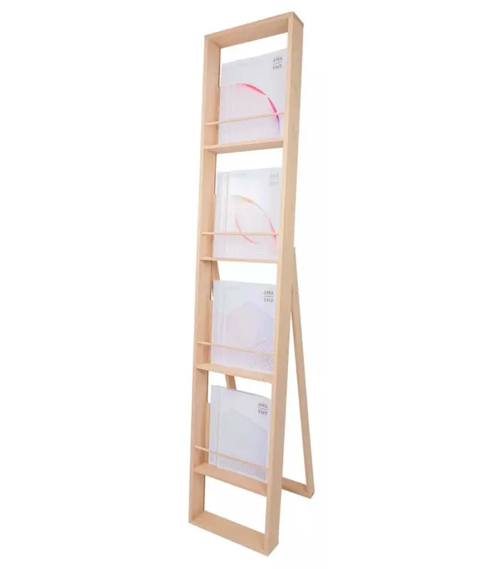 Bodenaufsteller "Wood Mate"