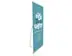 Holzbanner "Wood Stand" inkl. Druck  (greenline) 