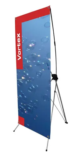 Bannerdisplay "Vortex" inkl. Druck (Bannerdisplays)